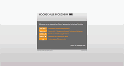 Desktop Screenshot of hic.hs-pforzheim.de